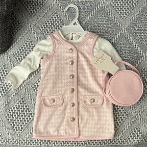 NWT 12m dress with handbag set